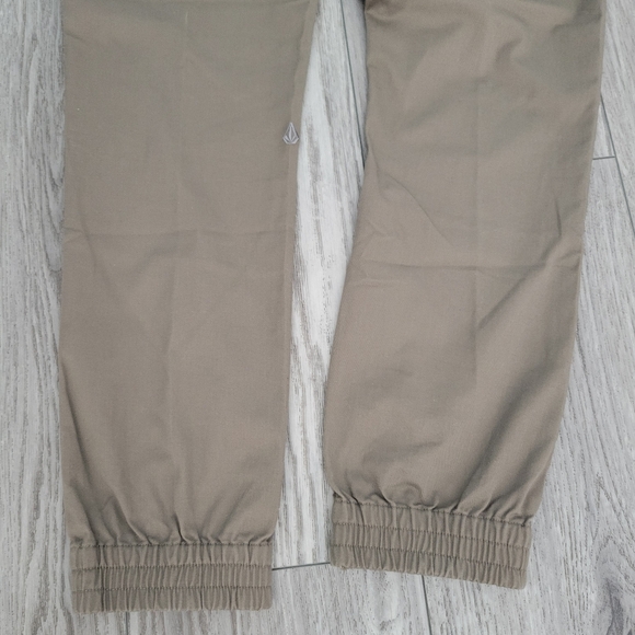 Volcom Men's Brown Joggers - Picture 6 of 8